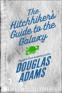 The Hitchhiker's Guide to the Galaxy Book by Douglas Adams
