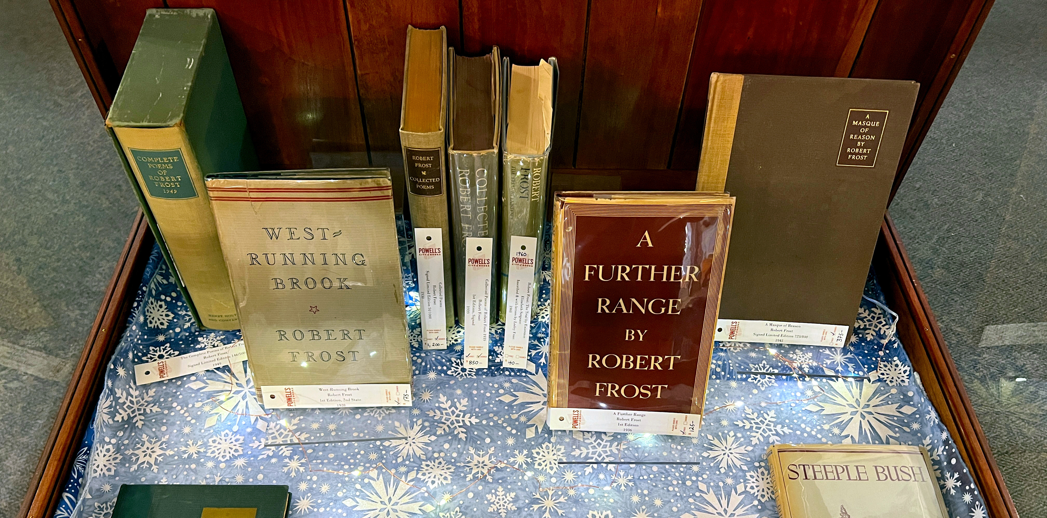 Rare Book Room Dispatch: Robert Frost Collection