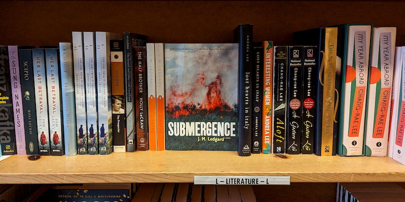 From the Shelf: Submergence by J. M. Ledgard