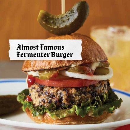 Almost Famous Fermenter Burger