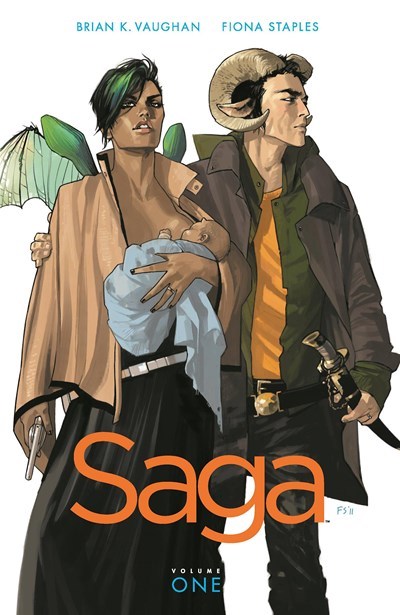 Saga: Volume 1 by Brian K. Vaughan and Fiona Staples