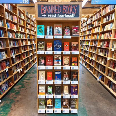 Banned Books Week 2022, Blue Room
