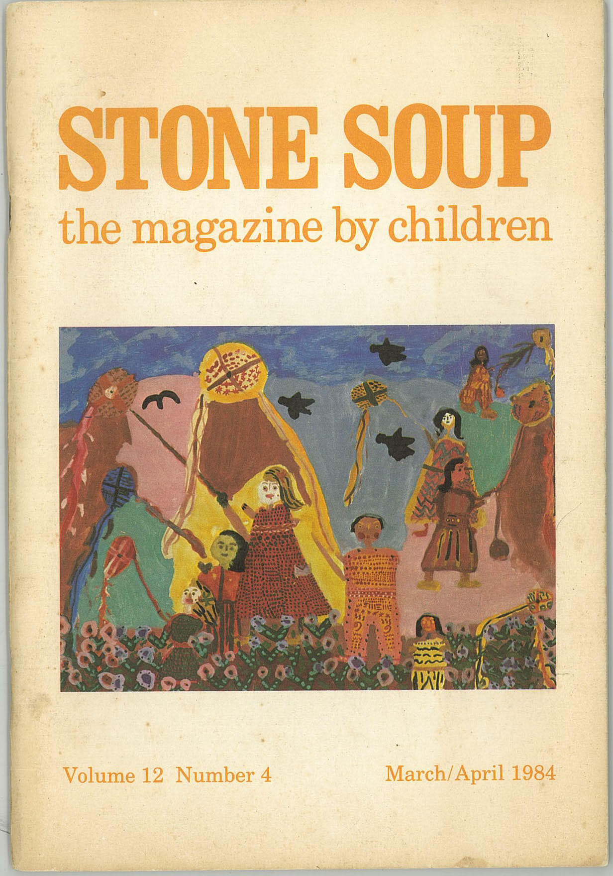 My poem in Stone Soup and its cover.