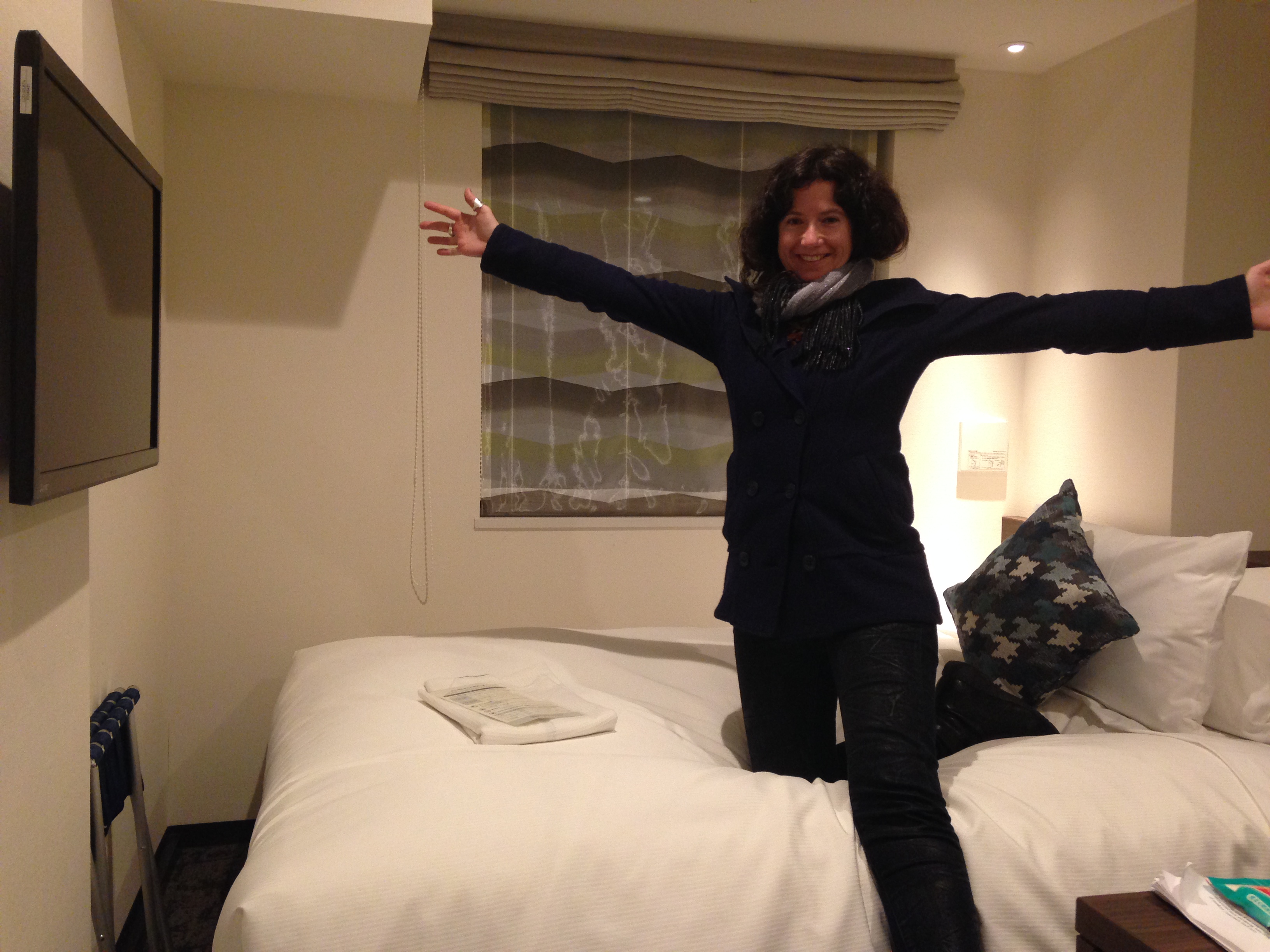 IMG: Liz Crain at the Tokyo Hotel