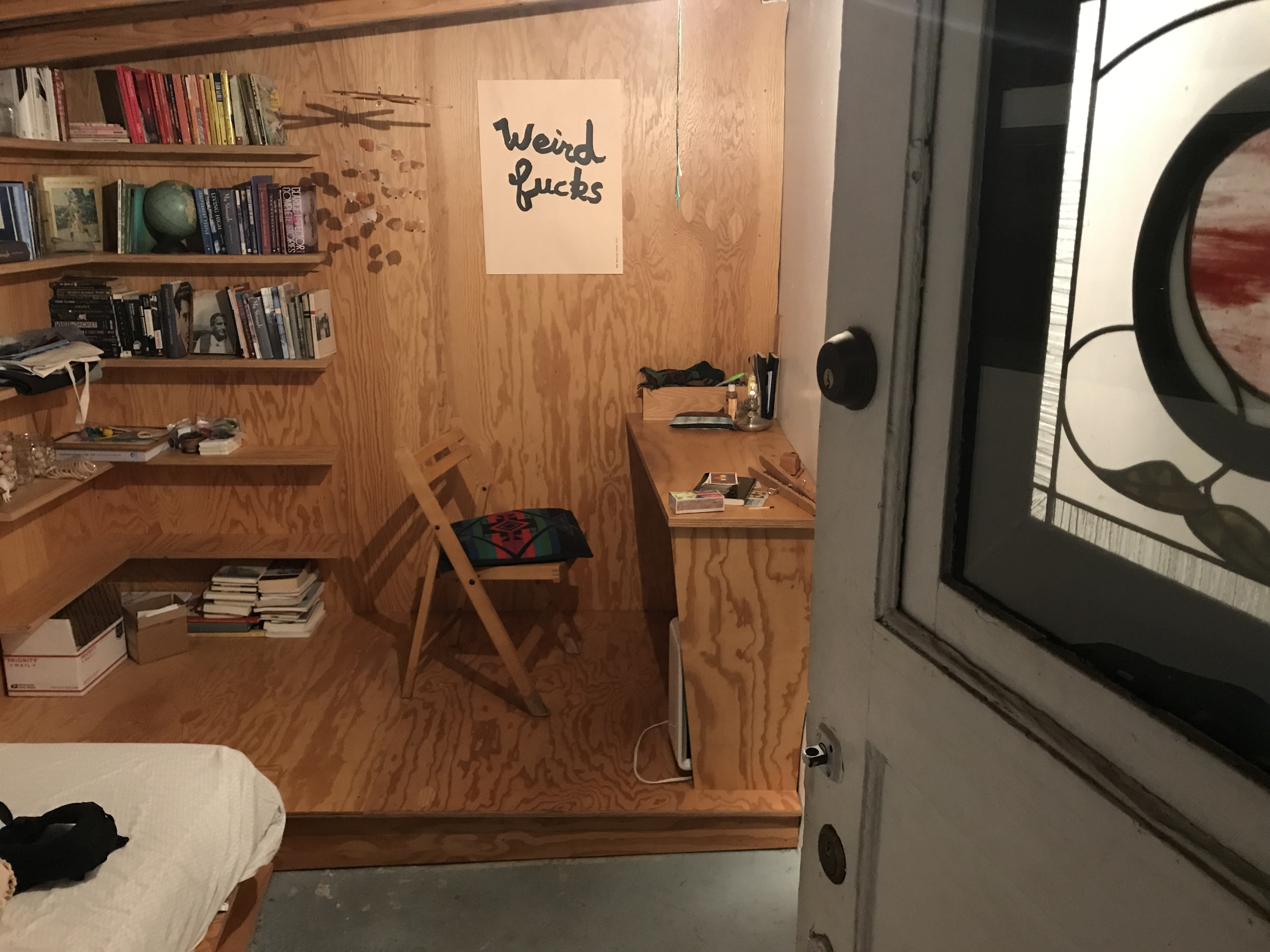 Photo: Arndt's writing studio.