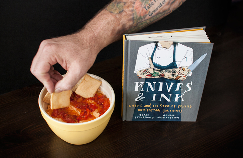 Smoked Gouda and Hot Pepper Spread from Knives and Ink